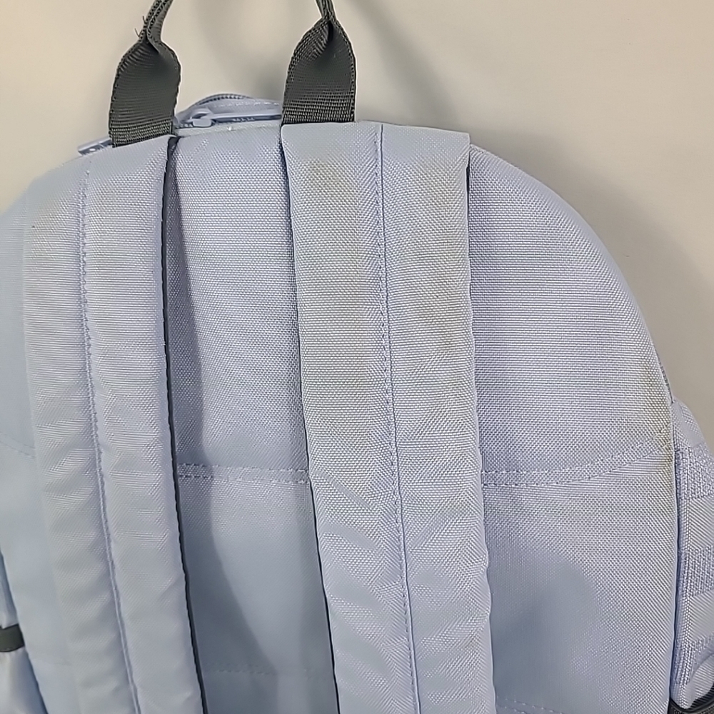 NEW Adidas Originals National 3.0 Backpack GC1192, Blue Dawn/Onix Grey, MSRP $60 - Picture 6 of 7
